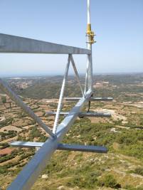 Instalaci&oacute;n en Monte Toro Menorca para Marina Mercante